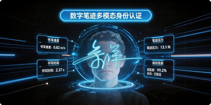 笔迹建模 全程音视频同录